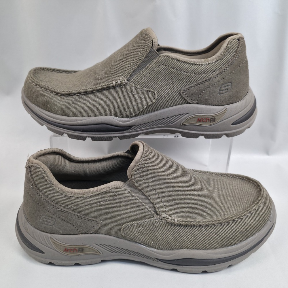 Skechers 204178 Mens (Sz 7.5 ) Motley Rolens Brown Casual Shoes Sneakers